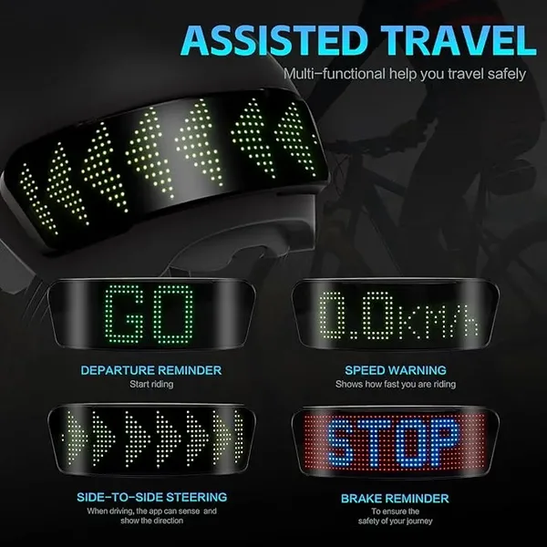 Helmet LED Back Light - High Resolution ছবি 2 - ElevateMart