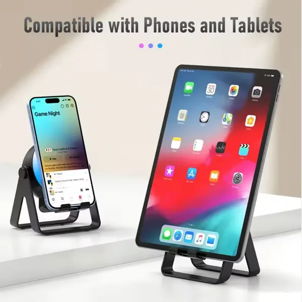 Sensor RGB Bluetooth Speaker & Multi-Surface Phone Stand ছবি 2 - ElevateMart