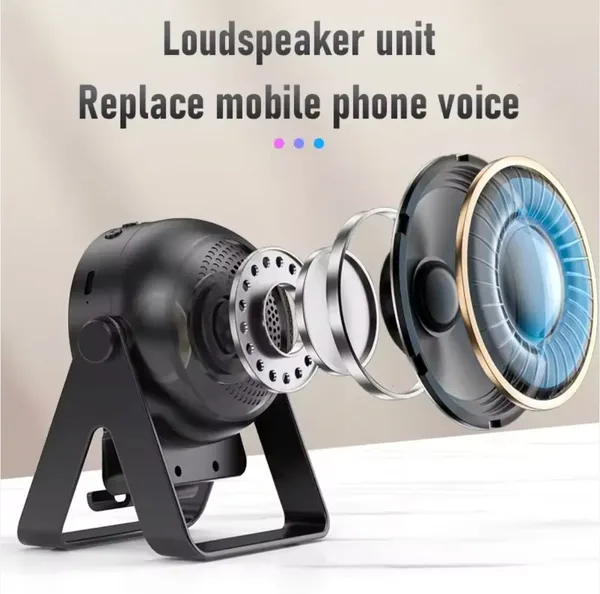 Sensor RGB Bluetooth Speaker & Multi-Surface Phone Stand ছবি 5 - ElevateMart