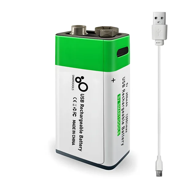 SmarToools 9V Type-C Lithium Rechargeable Battery ছবি 3 - ElevateMart