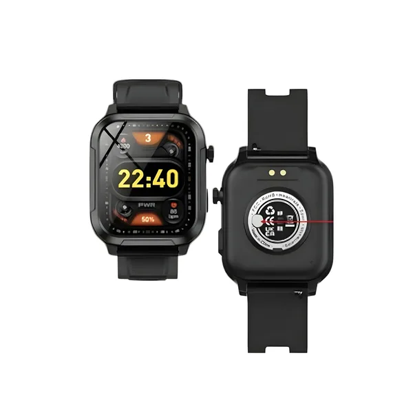 Geeoo W11 Bluetooth Calling Smart watch – Black ছবি 2 - ElevateMart