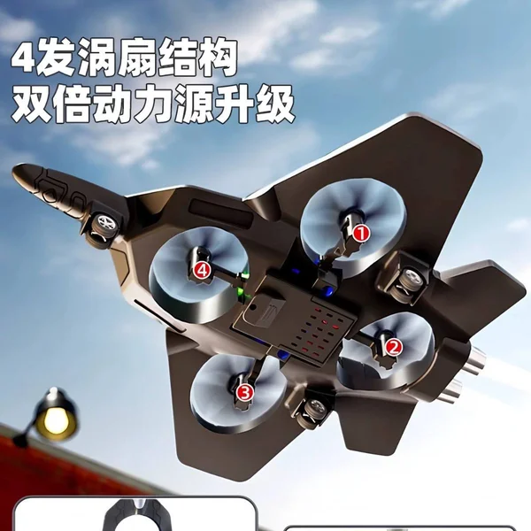 Remote Control Starfighter Drone Plane- ( Double  Battery ) ছবি 2 - ElevateMart